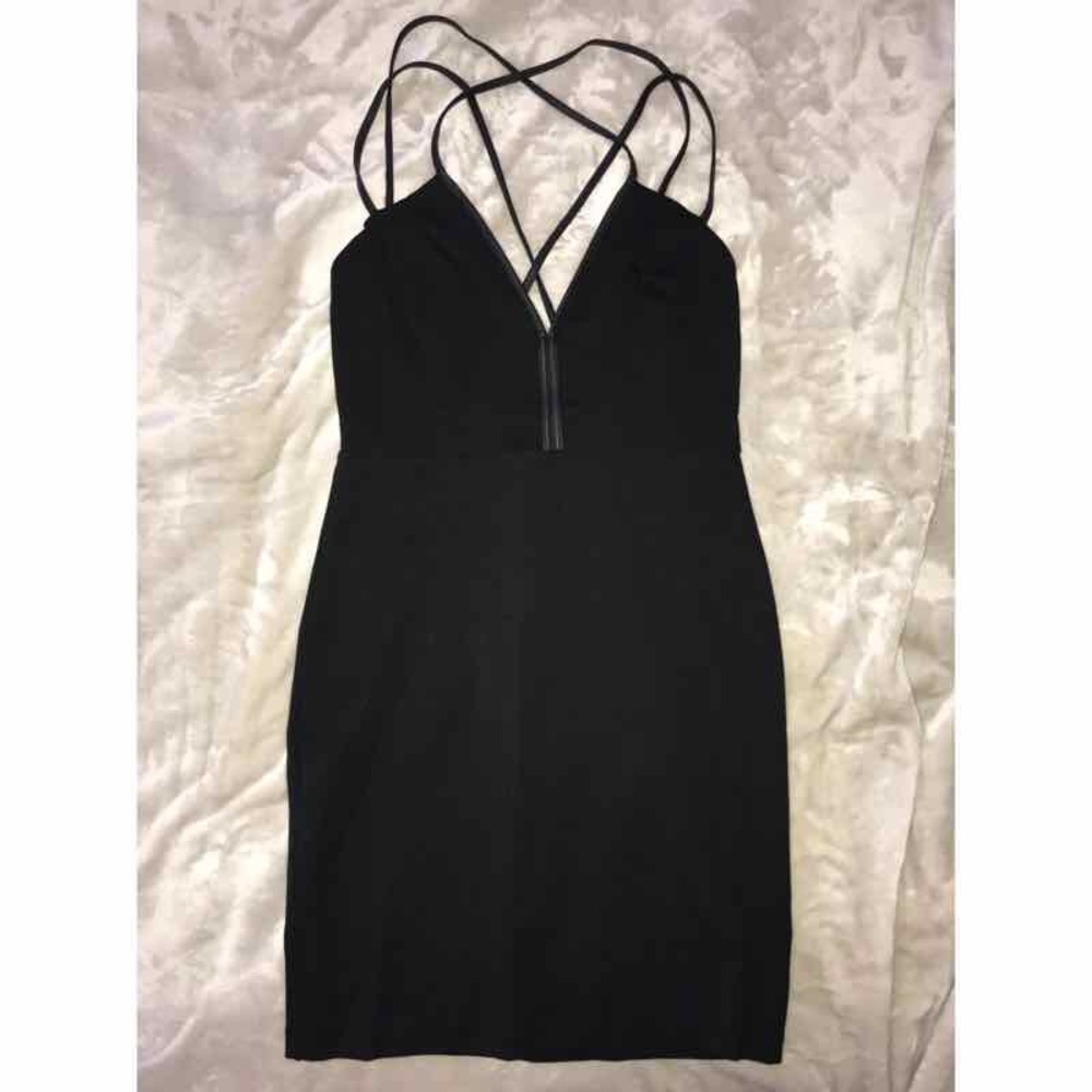 H&M Black Bodycon Dress